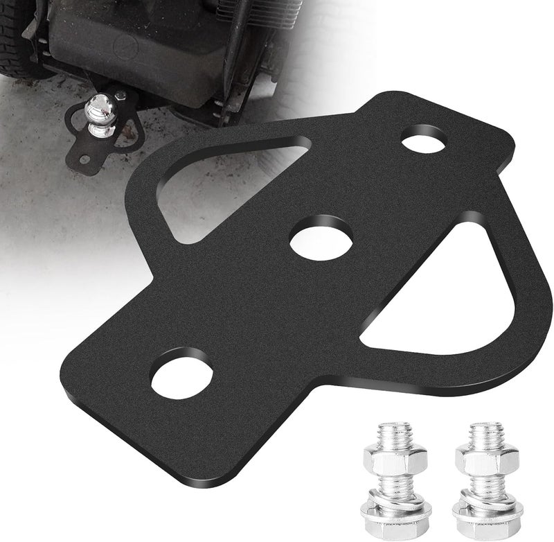 Chelhead UTV ATV 3-Way Hitch Adapter with 2 inch Ball 3500lbs for ATV UTV Trailer Hitch Adapter, 3" Drop/Rise, 3 Mounting Options, (Flat Design) - Image 1